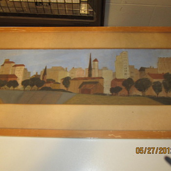 Old water color painting help. - Folk Art
