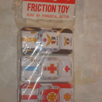 Nomura Tin Cars in Original Package