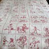 RedWork Quilt c1900's