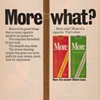 1976 - More Cigarettes Advertisement