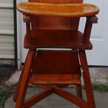 1940's High Chair - Furniture