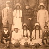 Day of beach in 1918 in Constitución Chile