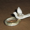 Porcelain ring from wedding party 1930