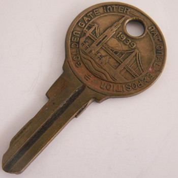 1939 Golden Gate Inter-National Expo Key
