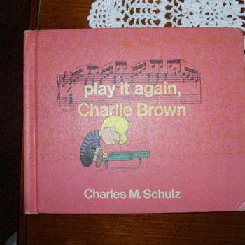 1971 1 st print play it again charlie brown