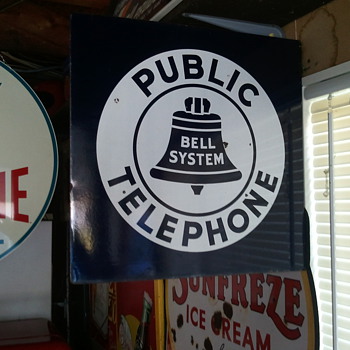 Bell Telephone sign