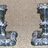 Poole Silver Candlestick Holders