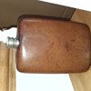 A couple old hip flasks left in grandmothers cabinet and a camera