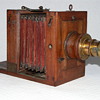 French Very Early Wet Plate Camera |1850-1860 | Tailboard | 9x12cm.