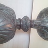 art Deco nouveau metal goblet pot 