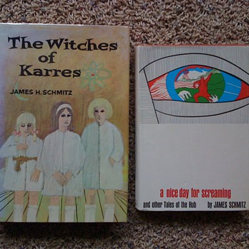 James Schmitz, A E Van Vogt, Ursula Le Guin, and E R Eddison - Books