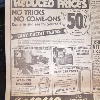 Three more from 1953 Boston Traveler Wow, what prices! - Advertising