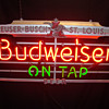 Bud On Tap Art Deco neon