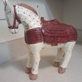 My wooden horse/pony - Folk Art