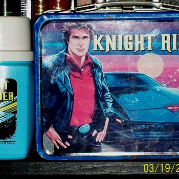 1982 Knight Rider Lunchbox & Thermos - Kitchen