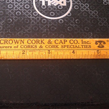 Antique Cork Ruler ??? - Office