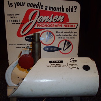 Jensen needle counter display.