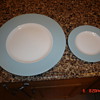 Minton China - Teal Blue 