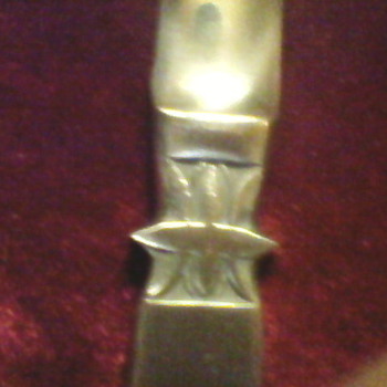 Just acquired letter opener/magnifying glass set