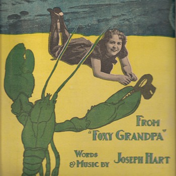 SHEET MUSIC 1900'S ALL ORG  - Music