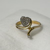 Diamond Heart Ring