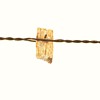 Hulbert Wood Warning Block Barbed Wire