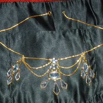 Aquamarine necklace