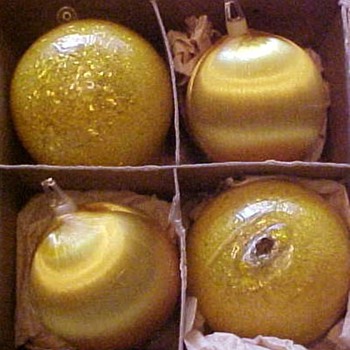 Celluloid Christmas Balls?