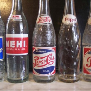 Pepsi Cola, Nehi and Suncrest Soda Bottles - Bottles