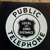 Two sided porcelain sign 10x10
