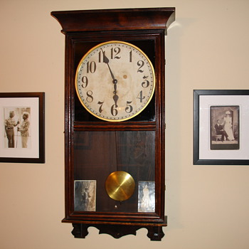 1920-ish Gilbert Store Regulator Coca Cola Clock