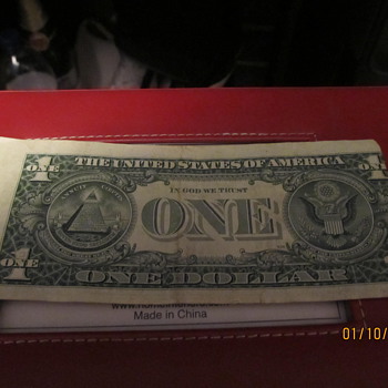 misaligned miscut dollar bill - US Paper Money