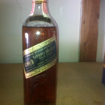 Old Johnnie Walker Bottle - Bottles