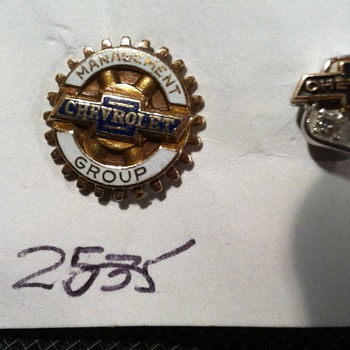 Chevrolet Pins - Medals Pins and Badges
