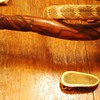  Snake headband, buckle, and stick made by Mexican/Indian Mui Malo Bad Hombre from Folsom Prison.