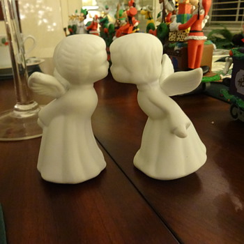THIS IS OUR KISSING ANGELS. - Christmas