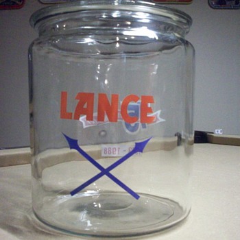 Lance 75th anny jar - Advertising