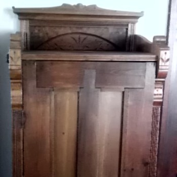 Eastlake style chimney cupboard - Furniture