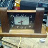 Lackner Neon Glo wooden clock