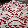 Turkey Red Basket Quilt Blocks,set of 20 Blocks,Handstitched