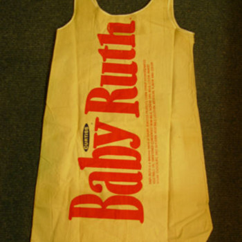 Vintage paper Baby Ruth dress 1960s - Womens Clothing