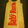 Vintage paper Baby Ruth dress 1960s