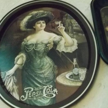 Pepsi cola tip tray - Advertising