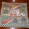 Antique Embroidered Pillow
