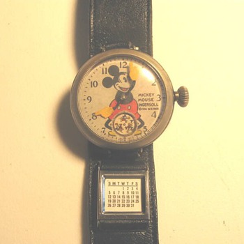 Odd-Ball 1930's Mickey Wristwatches