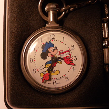 Bi-Centennial Mickey Mouse Pocket Watch - Pocket Watches