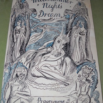 Mom's 1945 Theatre Royal Haymarket A Midsummer's Nights Deam Playbill