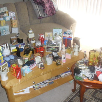 Vintage Avon decanter collection! most MIB - Bottles