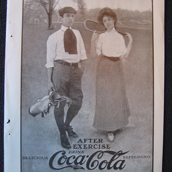 Early 1900's Coca-Cola Ad