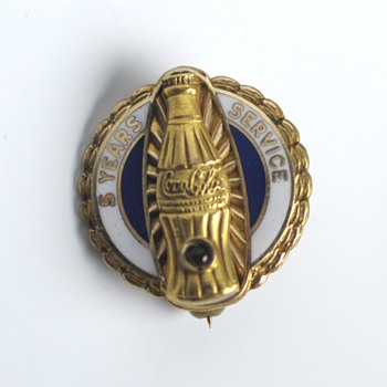 1950s Coca-Cola Employee Service Pins - Coca-Cola